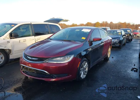 2015 Chrysler 200 Limited from USA, damaged, VIN 01C3CCCAB2FN72927